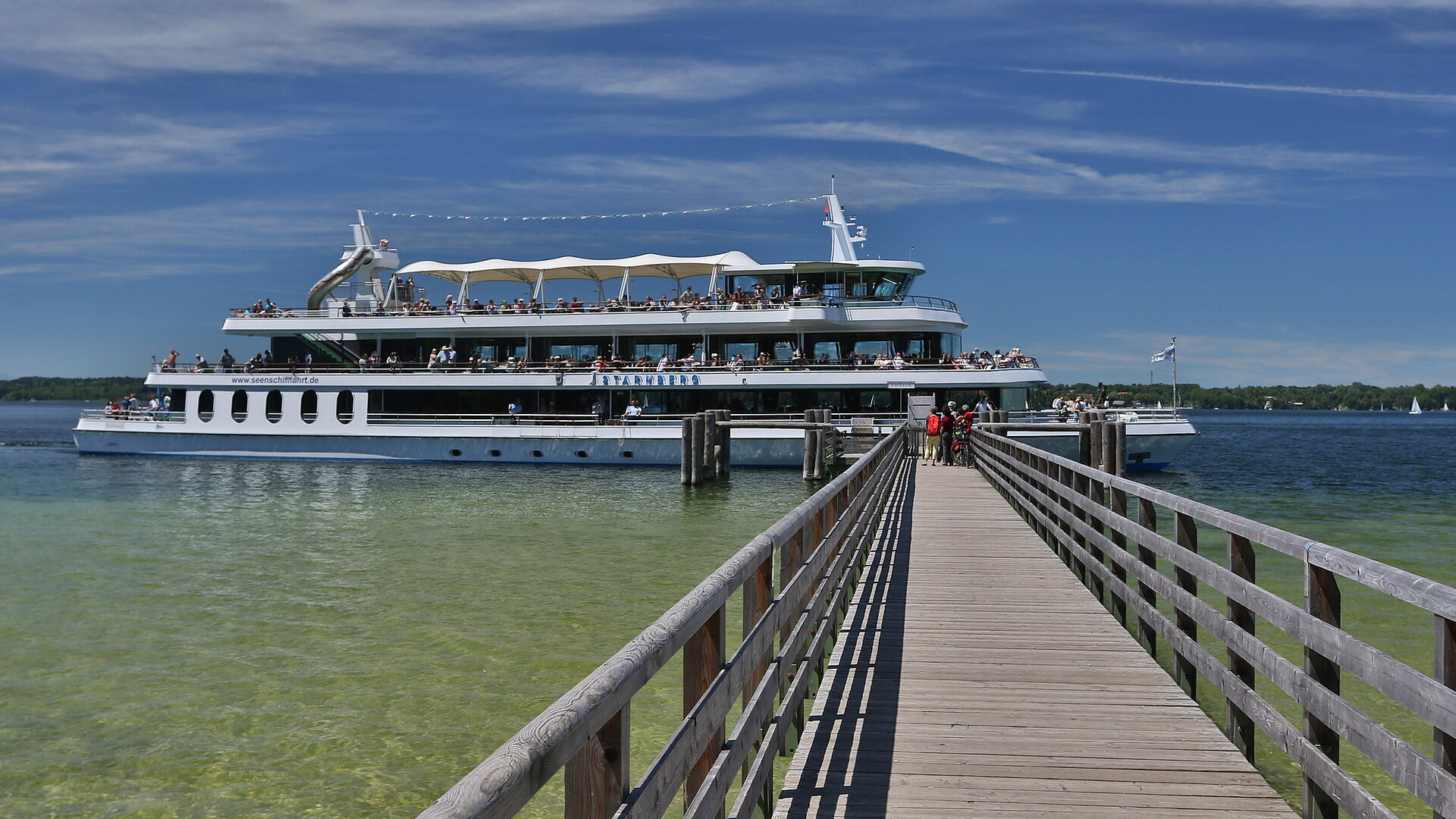 Katamaran STARNBERG auf dem Starnberger See