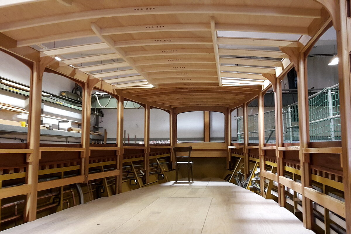 Bau eines neuen Elektromotorbootes