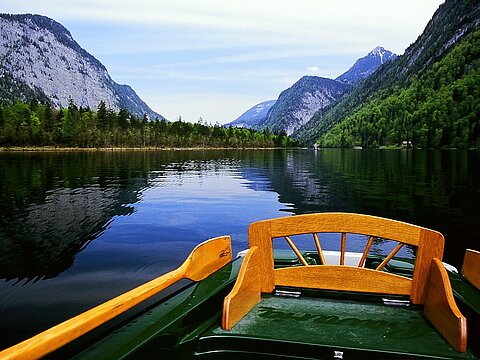 Ruderboot auf dem Königssee