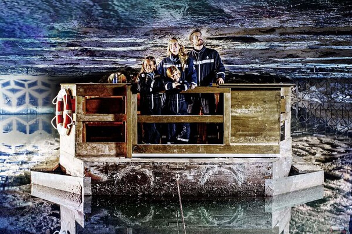 Salzsee im Salzbergwerk Berchtesgaden