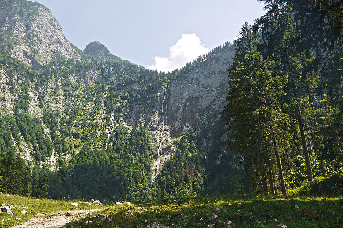 Röthbach Wasserfall, Deutschlands höchster Wasserfall