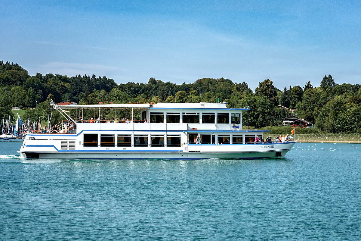 Motorschiff TEGERNSEE auf dem Tegernsee