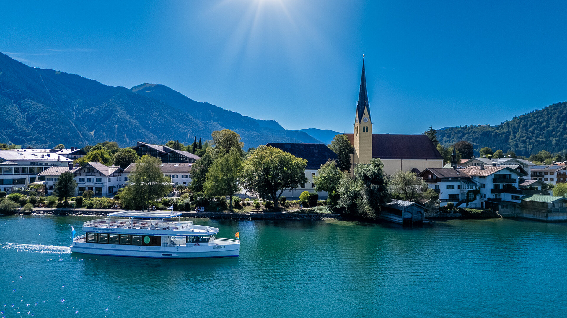 Das neue Elektro-Fahrgastschiff auf dem Tegernsee