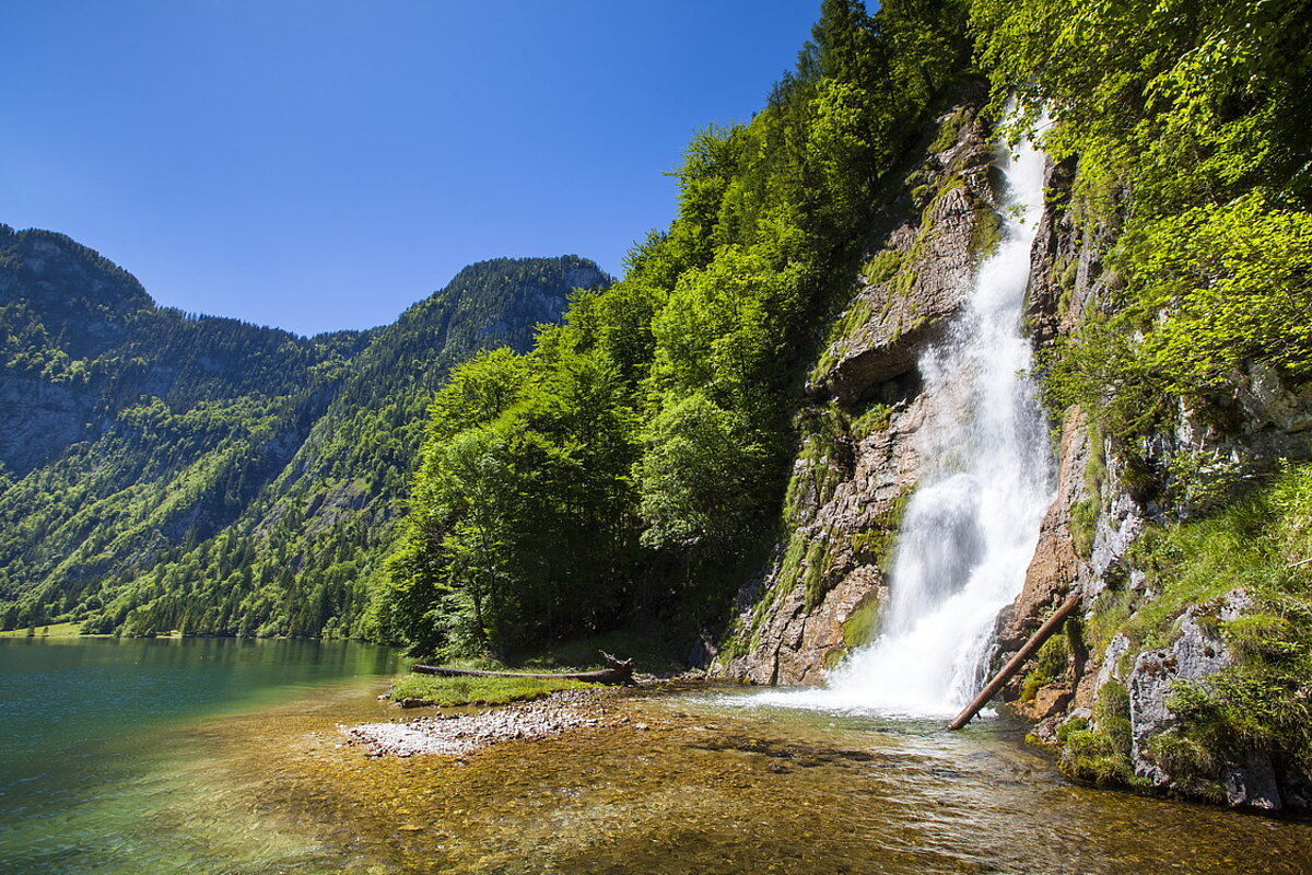 Schrainbach-Wasserfall am Königssee