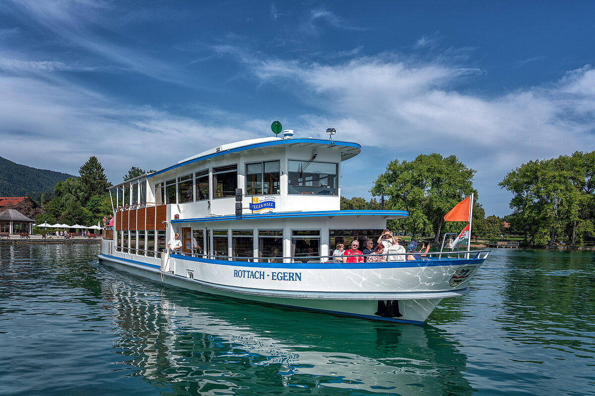 Motorschiff ROTTACH-EGERN auf dem Tegernsee