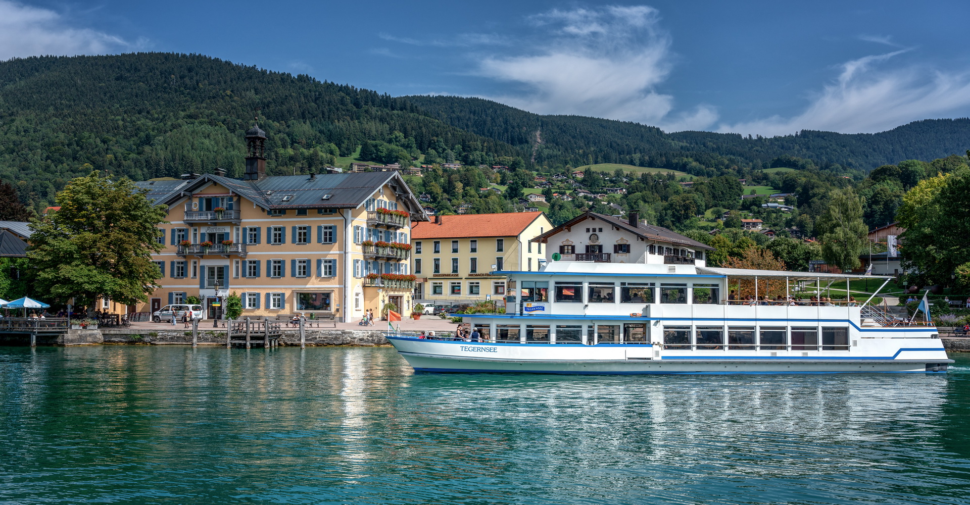 Schifffahrt Tegernsee mit Fahrplaninformation
